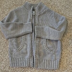 Cozy Gray 4T Cardigan